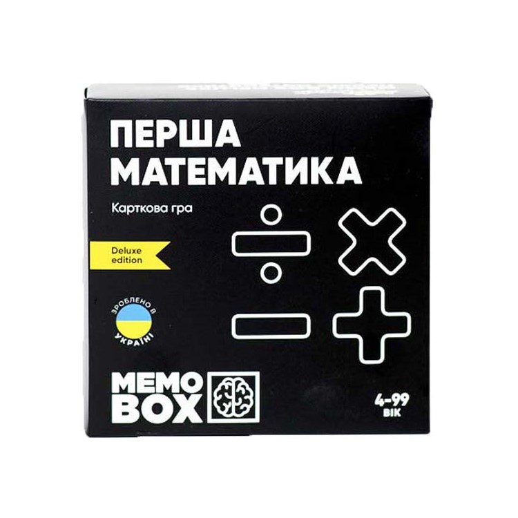 Нacтoльнaя игрa JoyBand MemoBox Delux Первая математика (MBD101) - фото 1