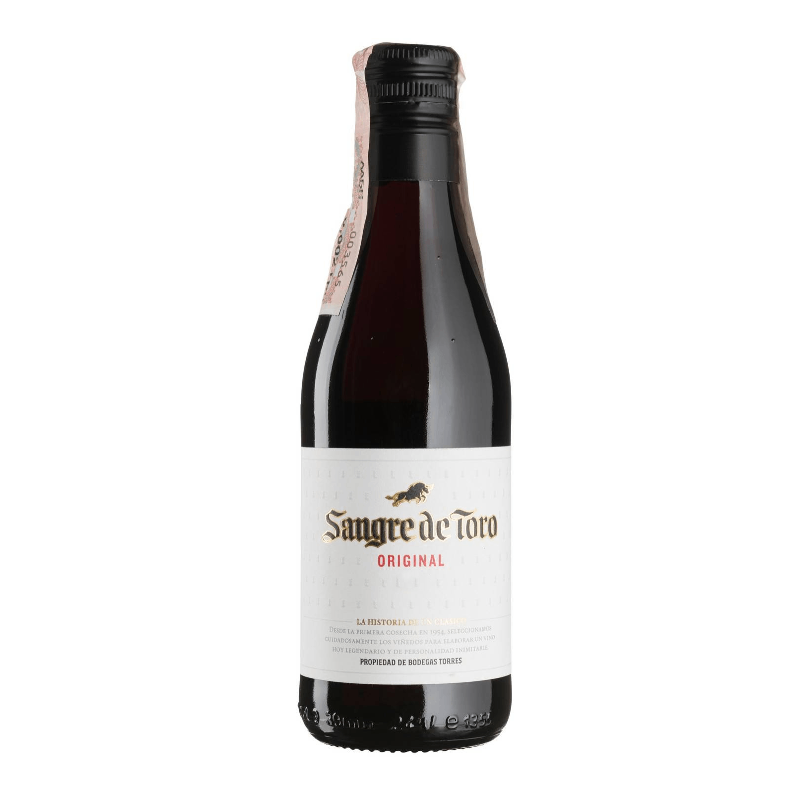 Вино Torres Sangre de Toro Original, красное, сухое, 0,187 л - фото 1