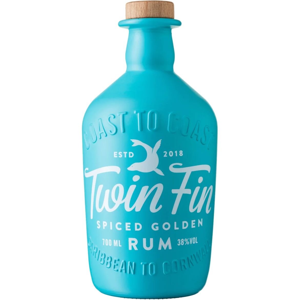 Ром Twin Fin Spiced Golden Rum, 38%, 0.7 л - фото 1