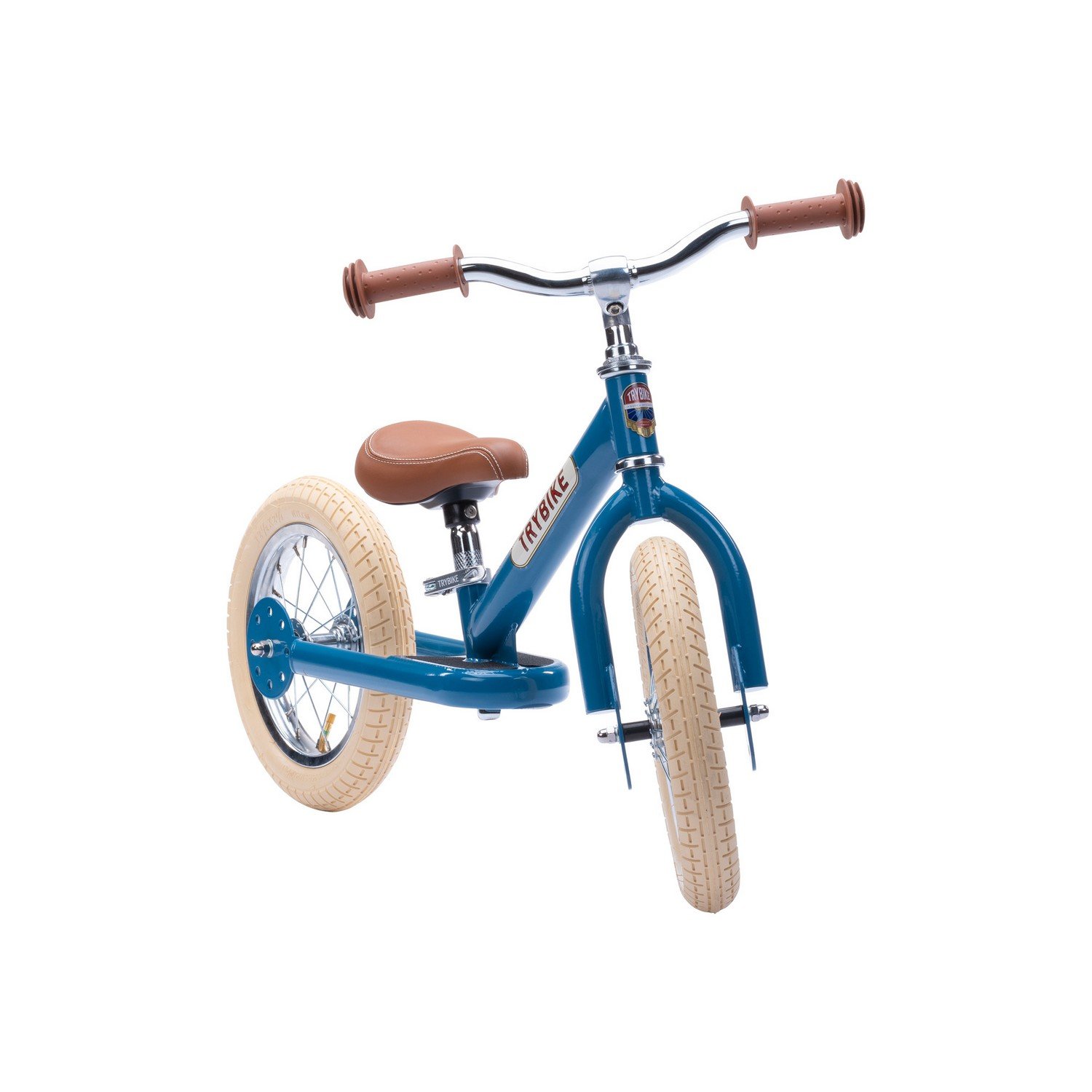 Двухколесный балансирующий велосипед Trybike steel 2 в 1, синий (TBS-2-BLU-VIN) - фото 2