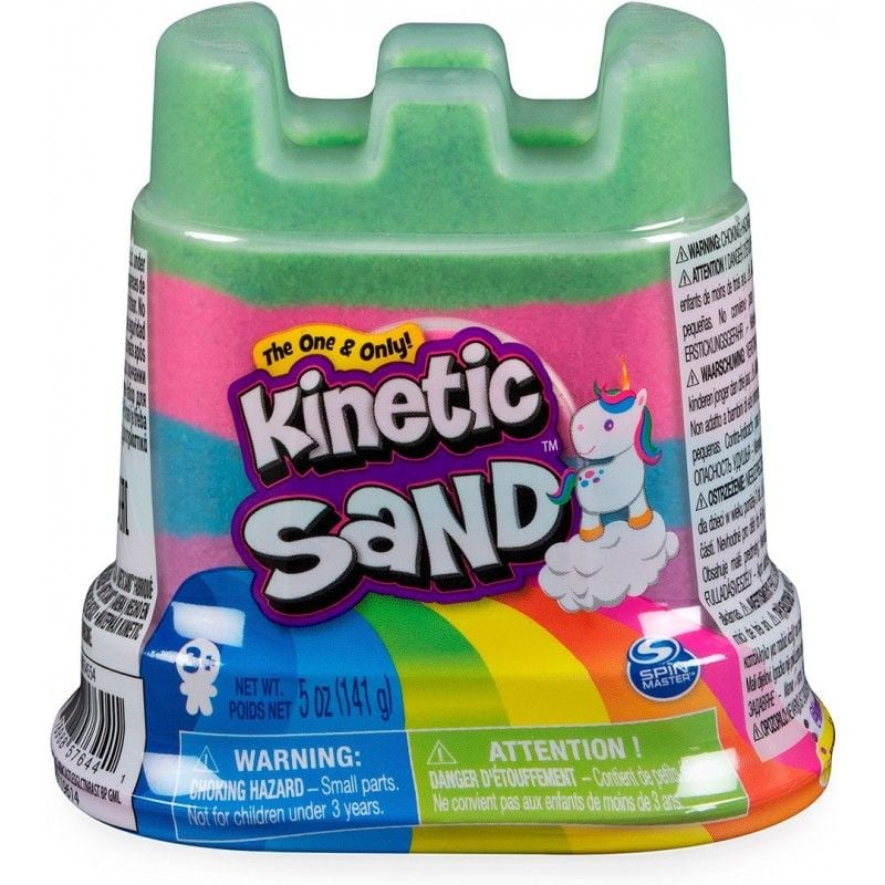 Песок для детского творчества Kinetic Sand Мини-крепость, зеленый (71477) - фото 1