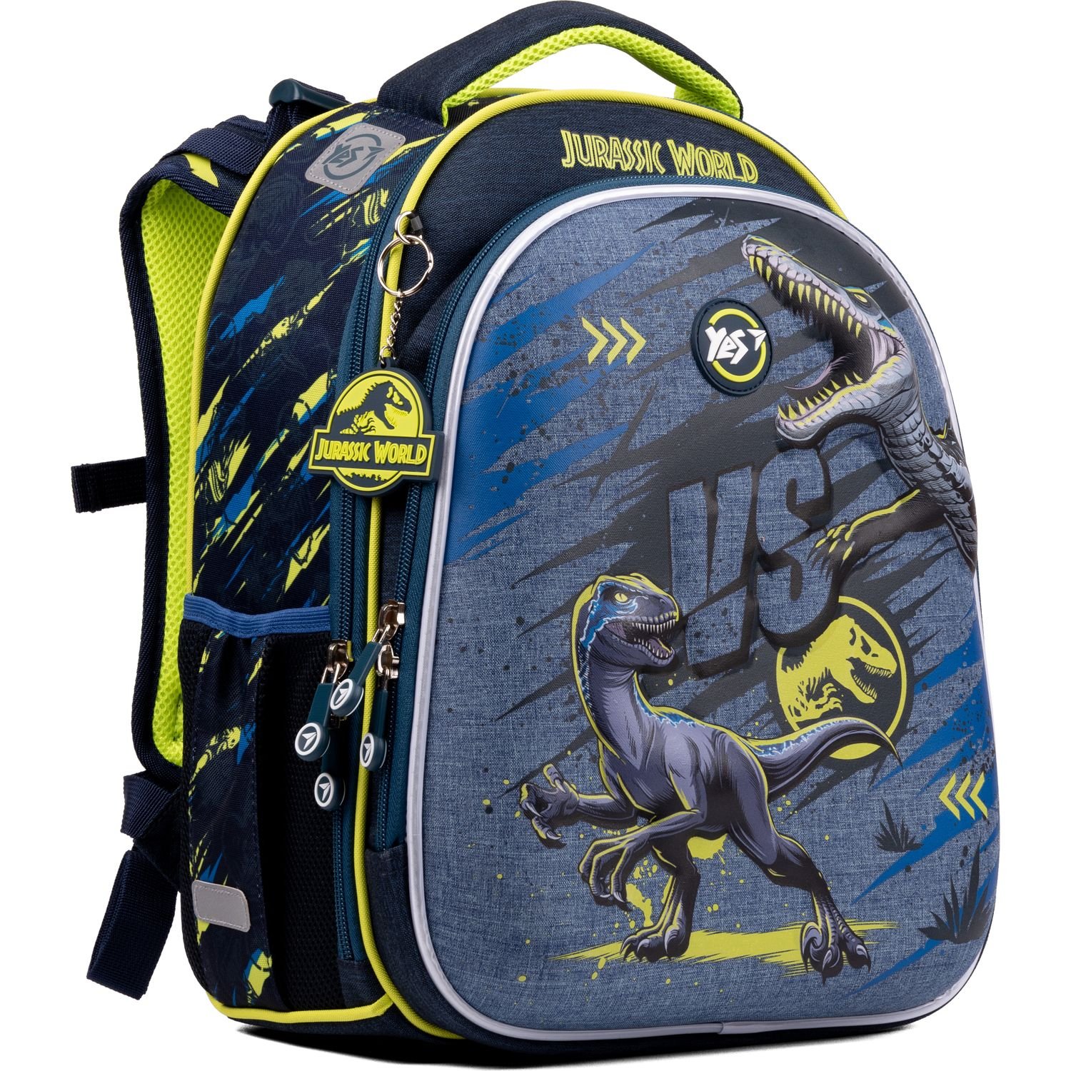 Рюкзак каркасний Yes S-90 Jurassic World, синий (554647) - фото 2