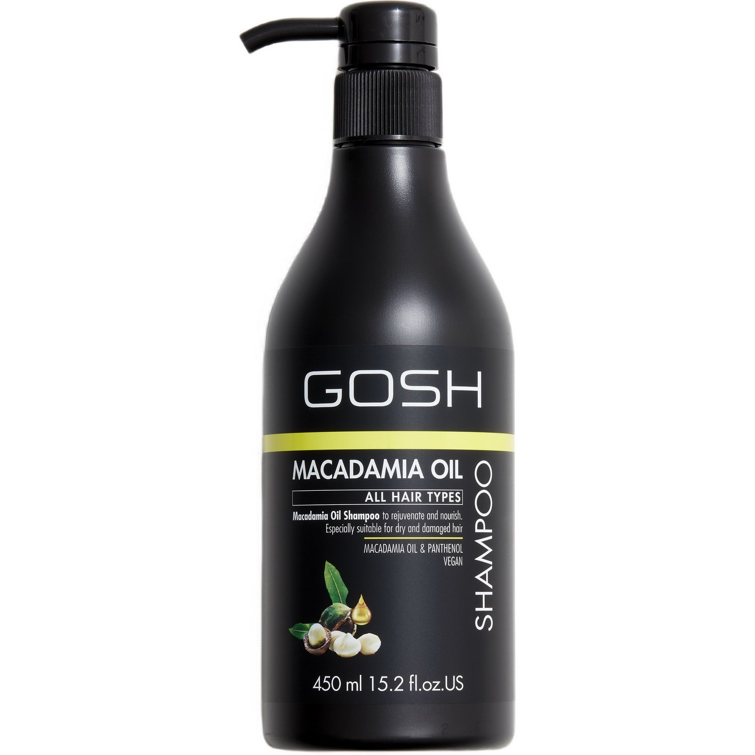 Шампунь Gosh Macadamia Oil, поживний, 450 мл - фото 1