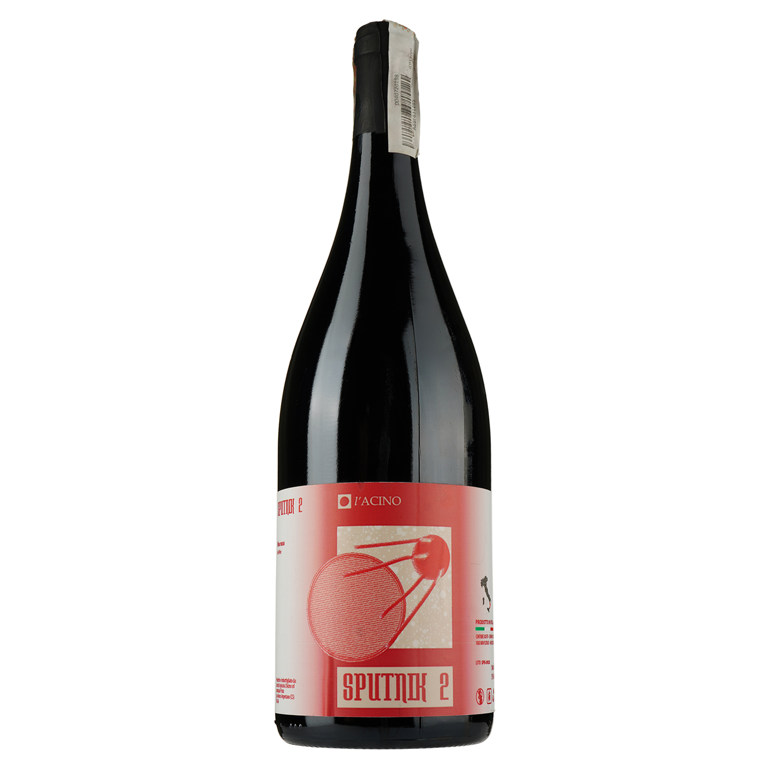Вино L'Acino Sputnik 2 червоне сухе 1.5 л - фото 1