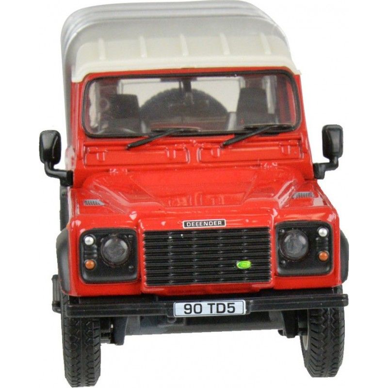 Автомодель Britains Внедорожник Land Rover Defender 90 1:32 красный (42732) - фото 2