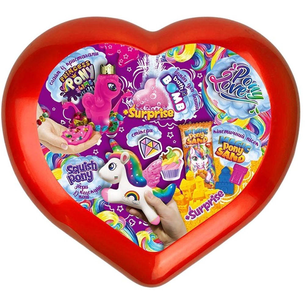 Набір креативної творчості Danko Toys Pony Love BPS-01-02U (1481701892) - фото 4