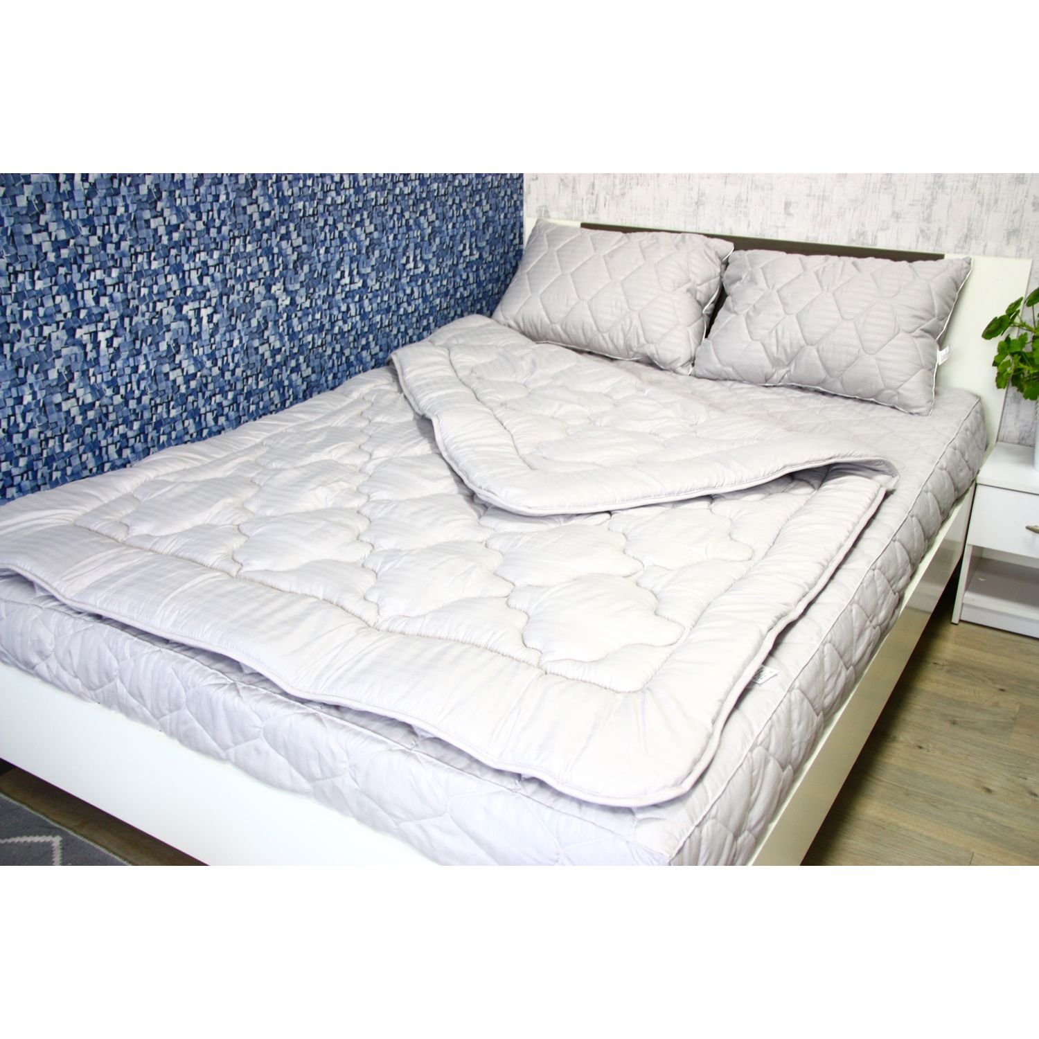 Одеяло LightHouse Soft Line Mf Stripe grey, 155х215 см, серое (602251) - фото 8