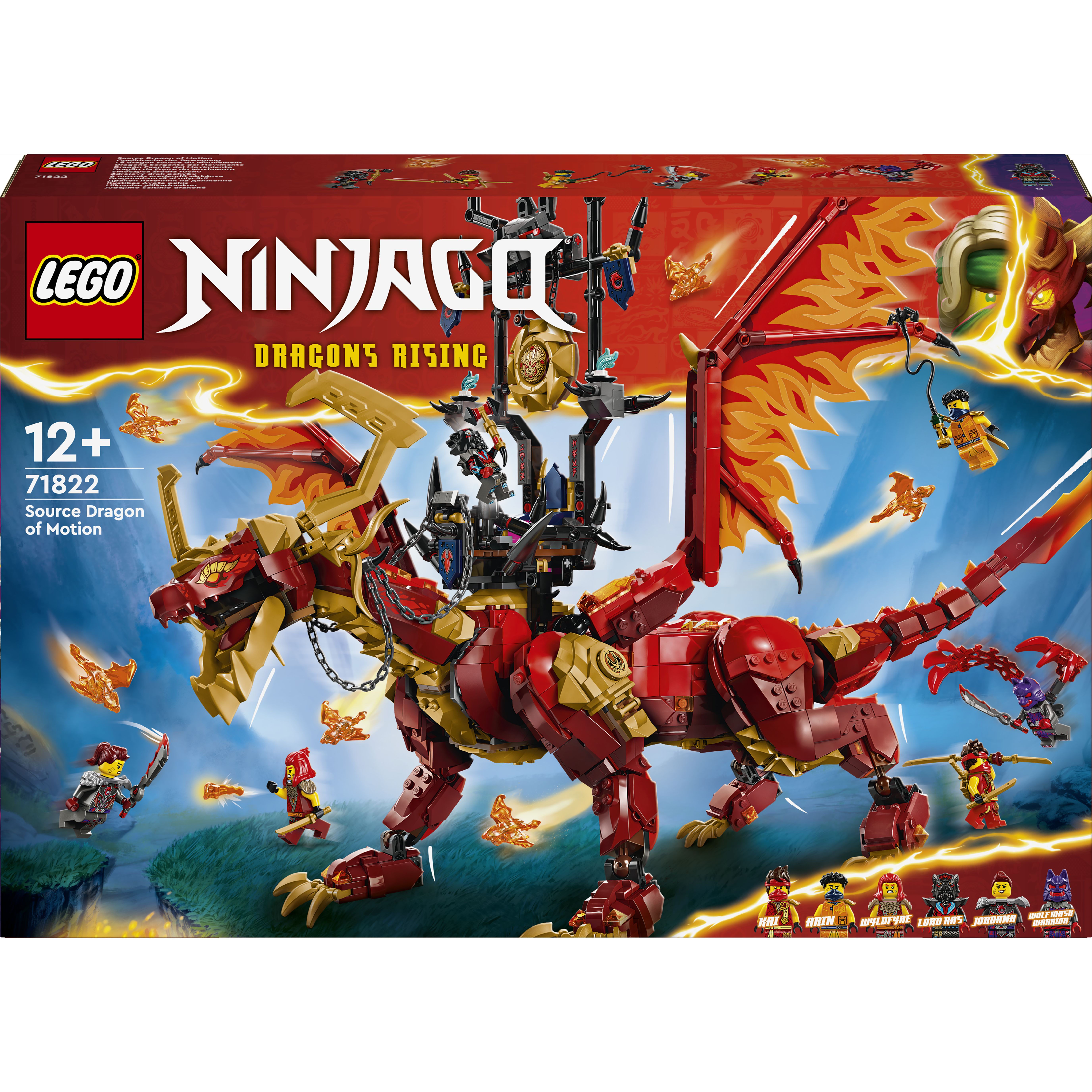 Конструктор LEGO Ninjago Першодракон руху 1716 деталей (71822) - фото 1