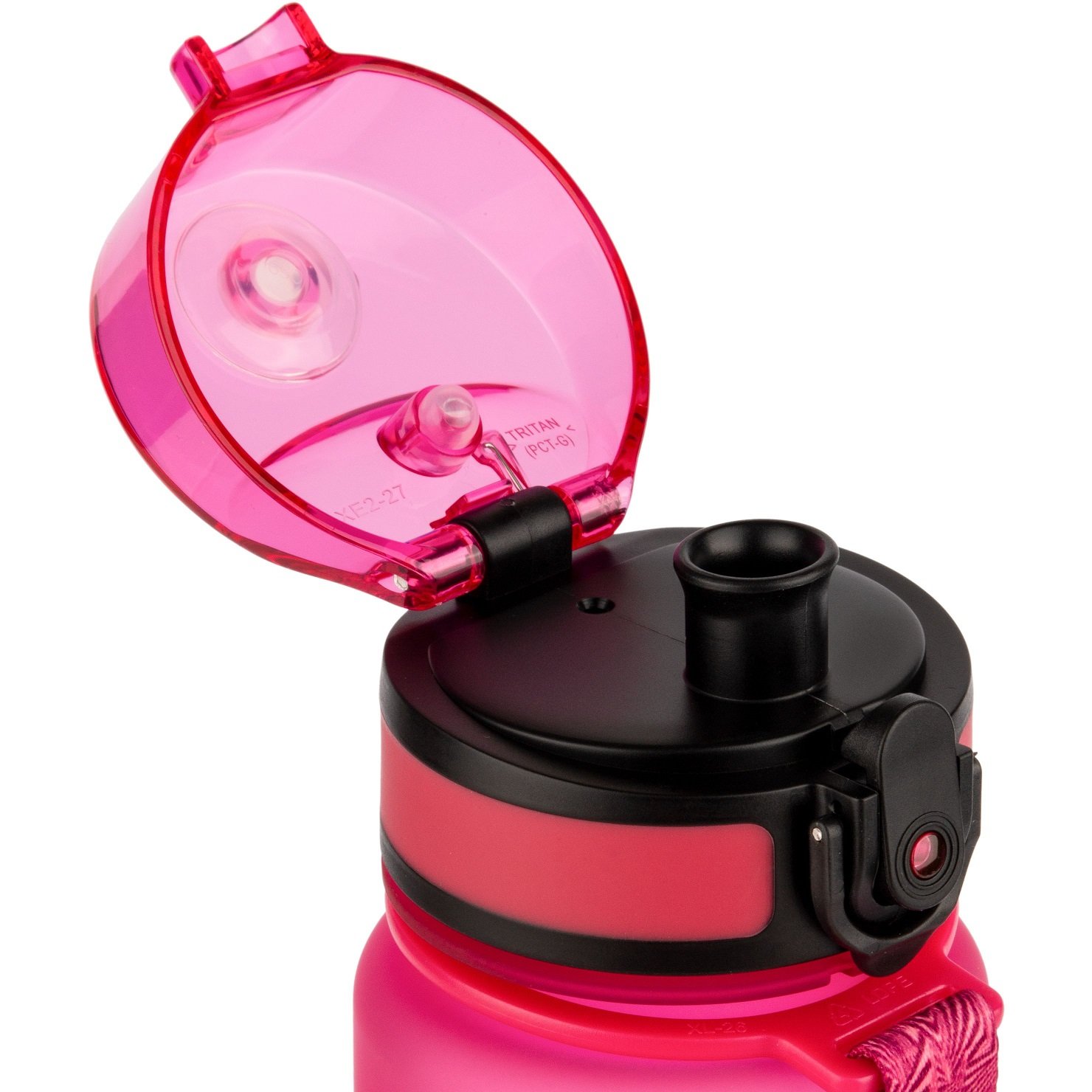 Бутылка для воды UZspace Colorful Frosted, 500 мл, розовый (3026) - фото 3