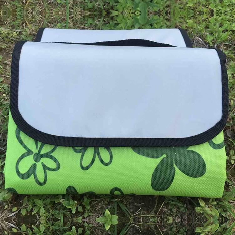 Коврик-сумка для пикника Supretto водостойкий 145х80 см зеленый - фото 2