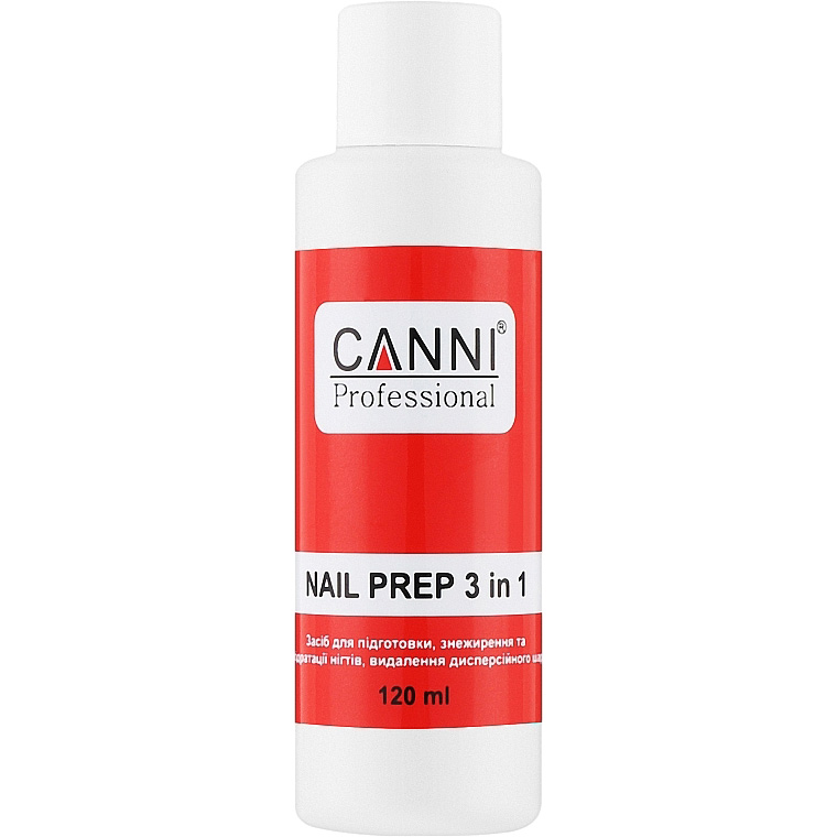 Средство для обезжиривания и дегидратации ногтей Canni Nail Prep 120 мл - фото 1