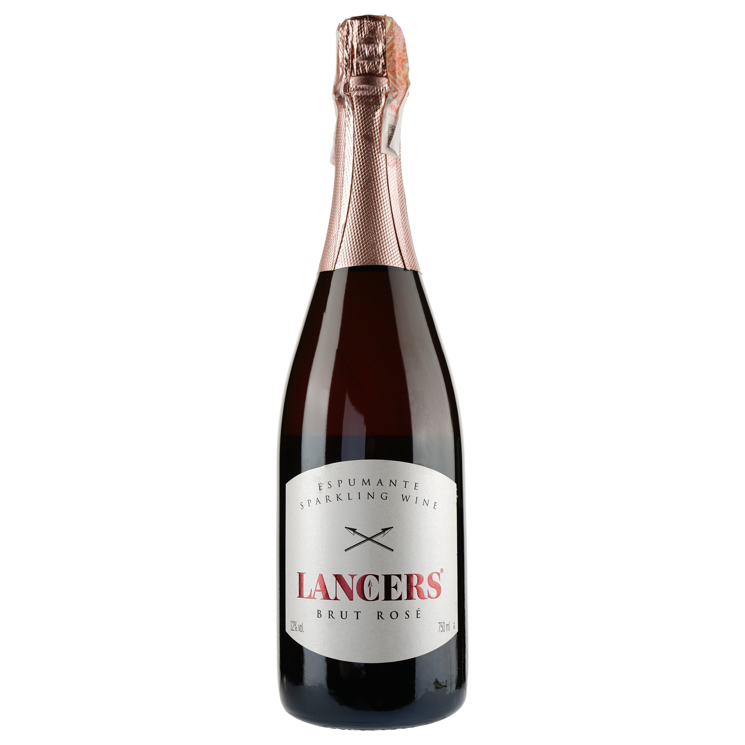 Вино ігристе Jose Maria da Fonseca Lancers Brut, рожеве, сухе, 12%, 0,75 л (37195) - фото 2