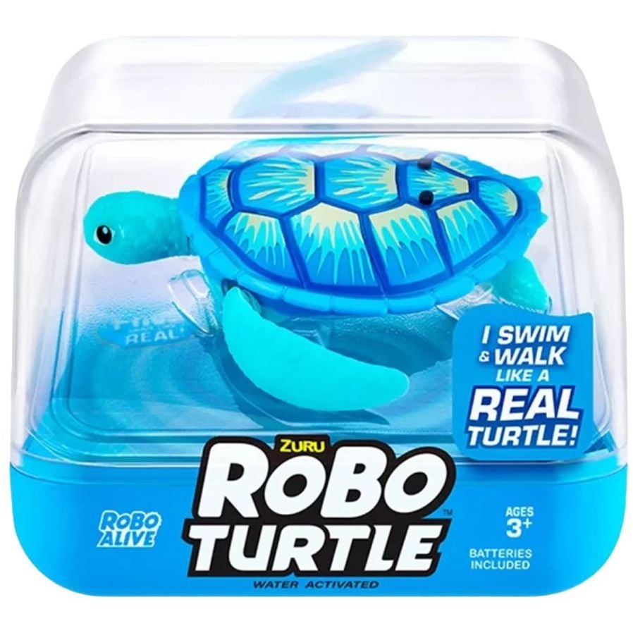 Интерактивная игрушка Robo Alive Робочерепаха голубая (7192UQ1-1) - фото 1