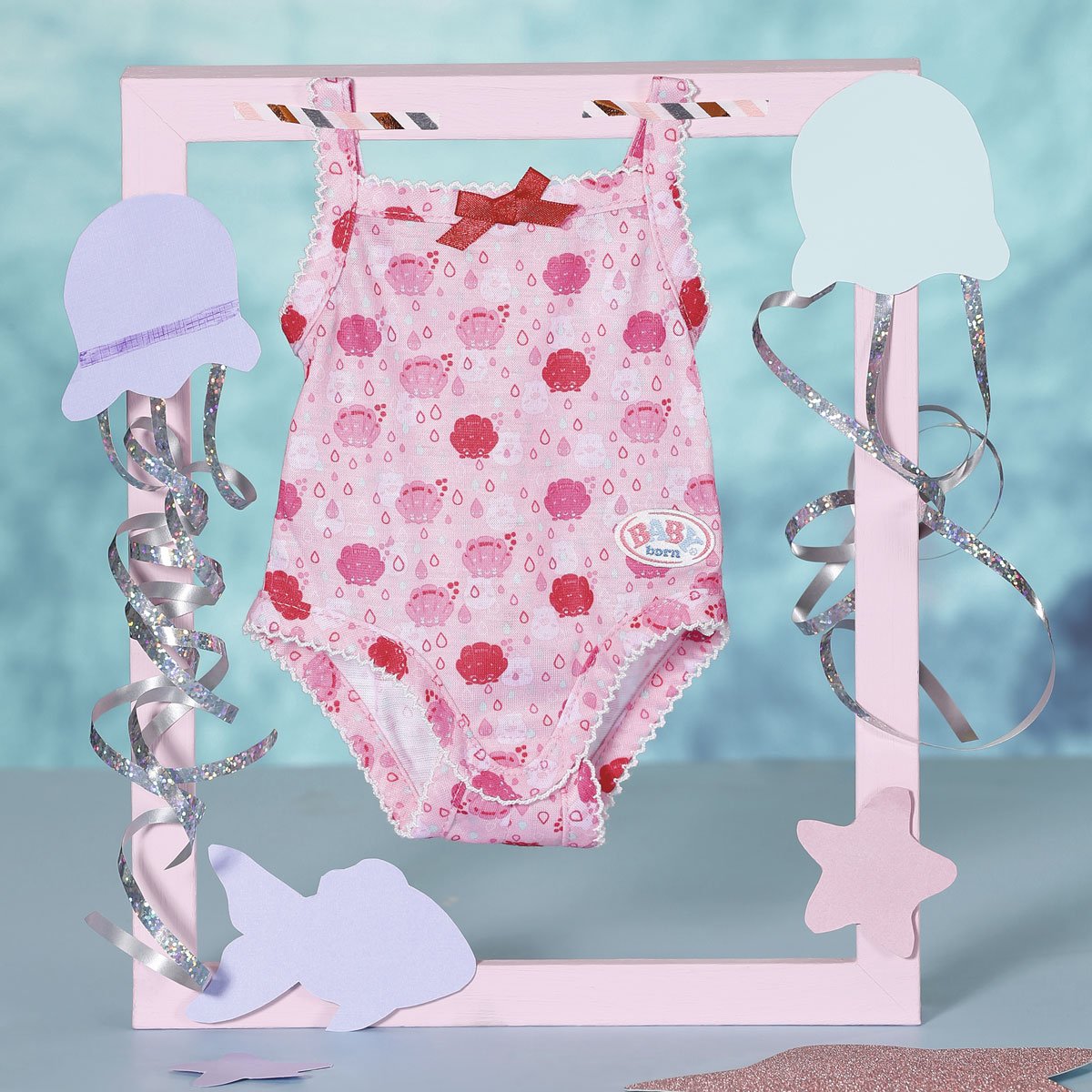 Одяг для ляльки Baby Born Боді S2 рожевий (830130-1) - фото 7