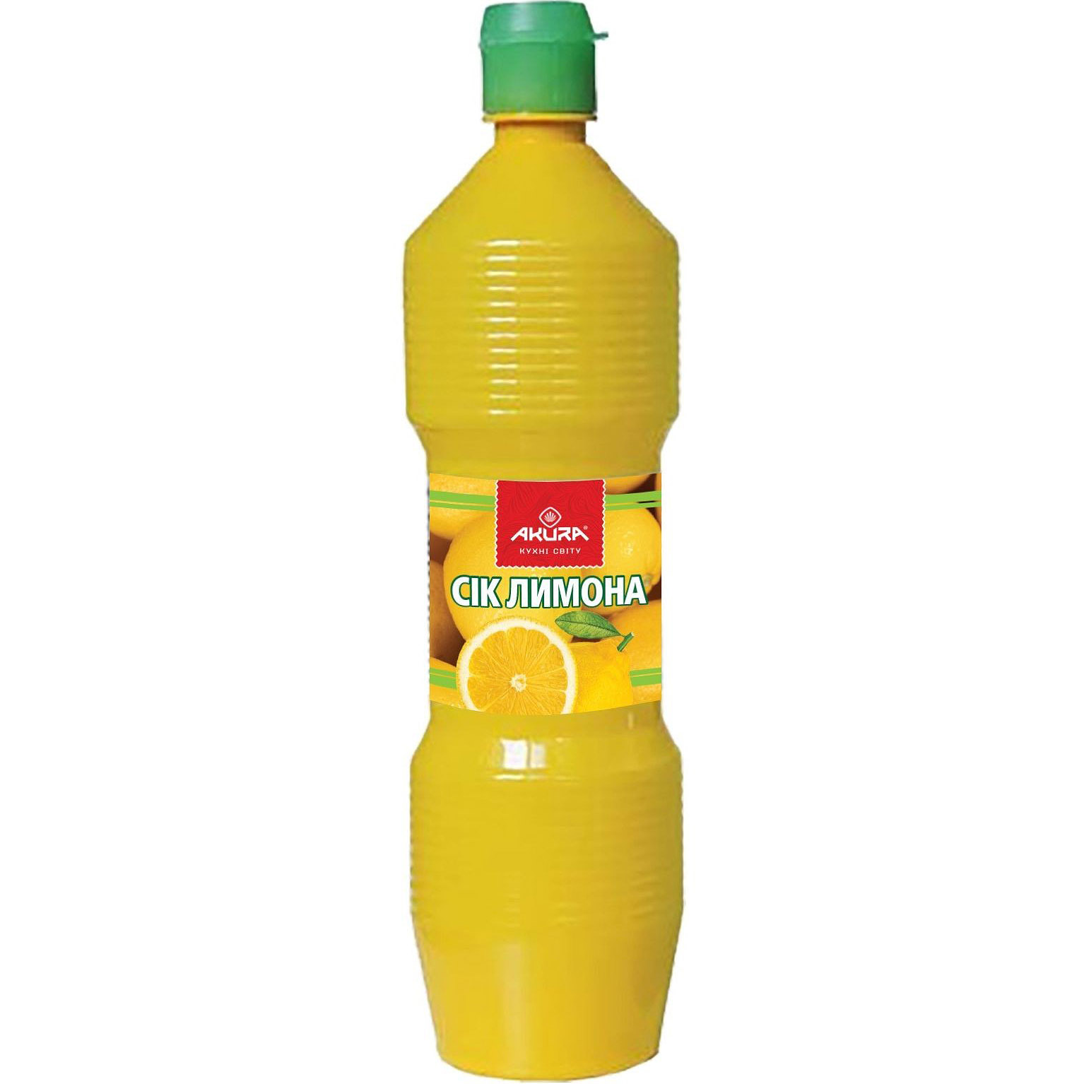 Сік лимона Akura концентрований 380 мл - фото 1