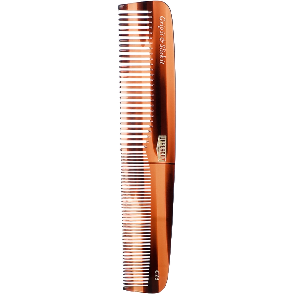 Расческа для волос Uppercut Deluxe CT5 Tortoise Comb - фото 1