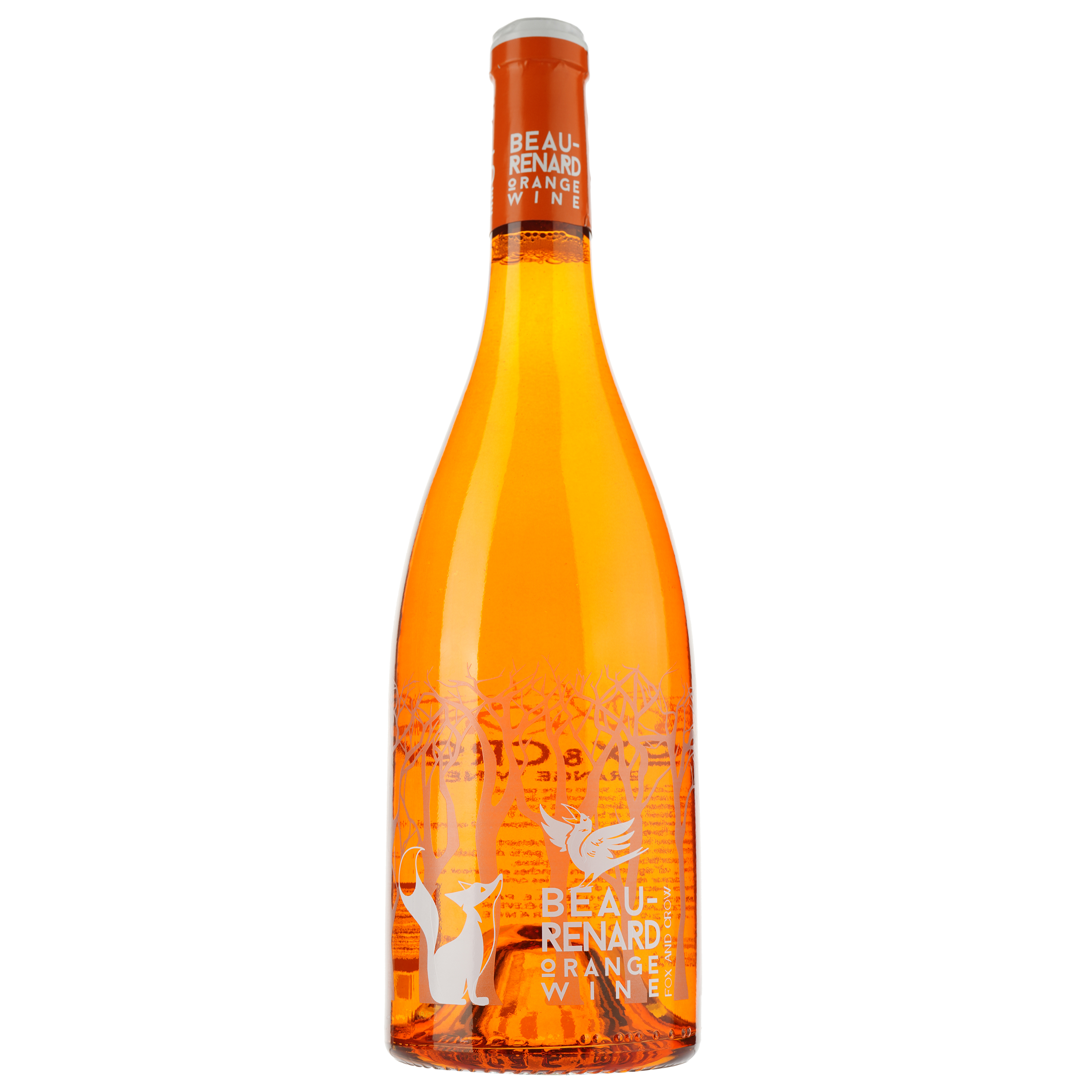 Вино Fox & Crow Orange Wine Vin de France, біле, сухе, 0,75 л - фото 1