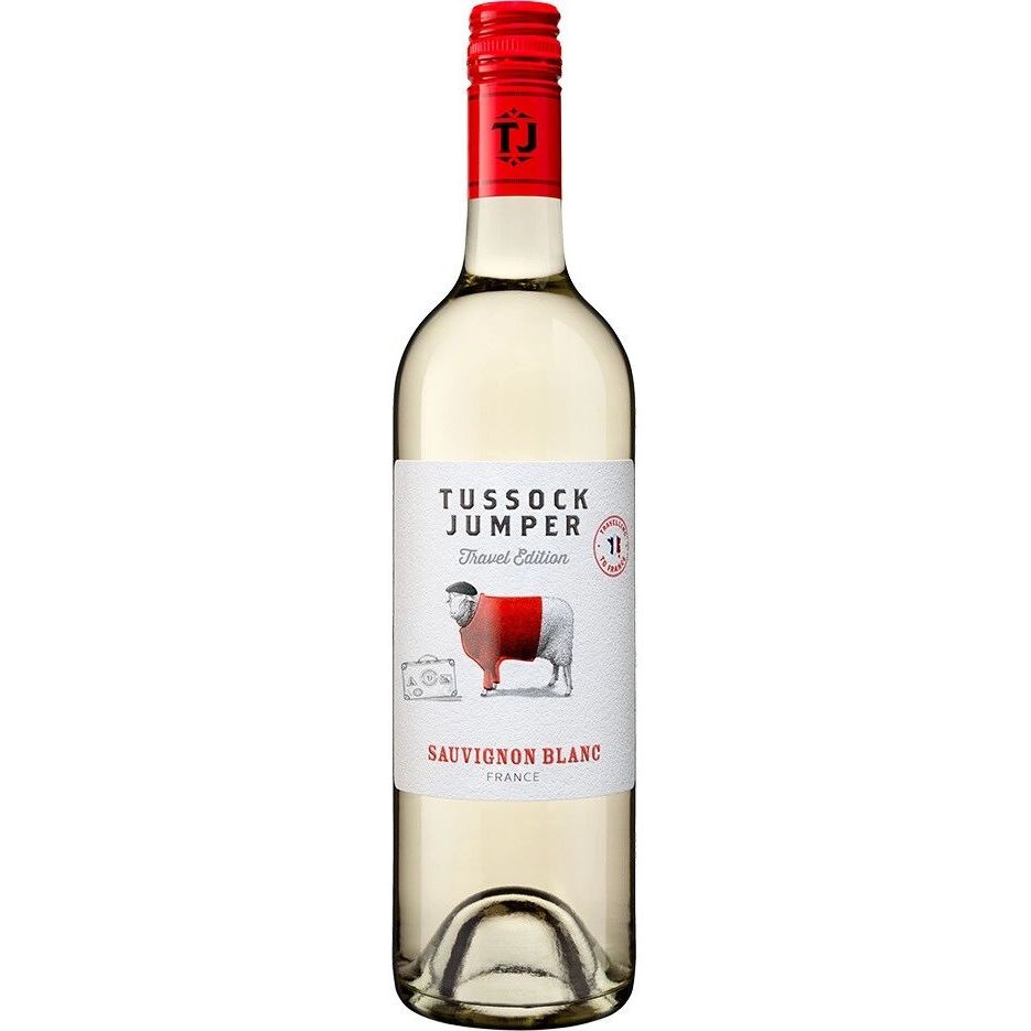 Вино Tussock Jumper Sauvignon Blanc Travel Edition IGP Cotes de Gascogne біле сухе 0.75 л - фото 1