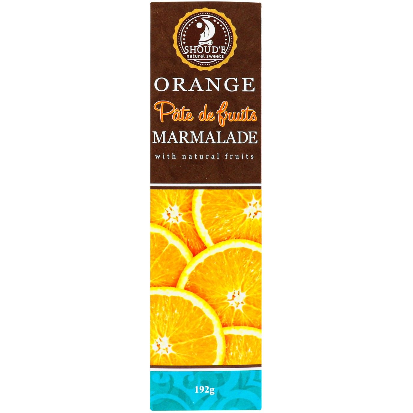 Мармелад Shoud'e Pate de Fruits Orange 140 г (699787) - фото 1