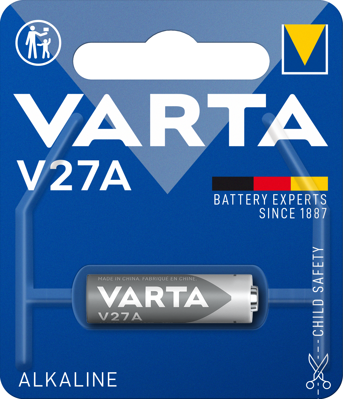 Акумулятор Varta V 27 A Bli 1 Alkaline, 1 шт. (4227101401) - фото 1