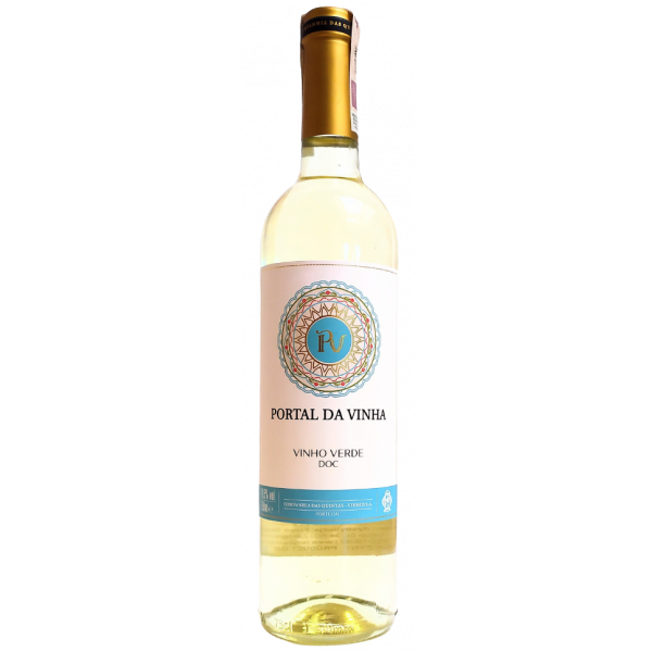 Вино Portal da Vinha Vinho Verde, белое полусладкое, 11%, 0,75 л - фото 1