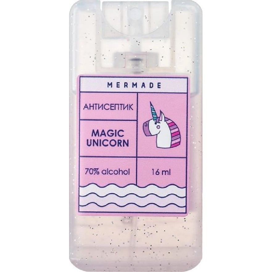 Антисептик-спрей для рук Mermade Magic Unicorn, 16 мл (MRA0009S) - фото 1