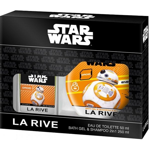 Подарочный набор La Rive Star Wars Droid: Туалетная вода 50 мл + Гель для душа 250 мл (066040) - фото 1