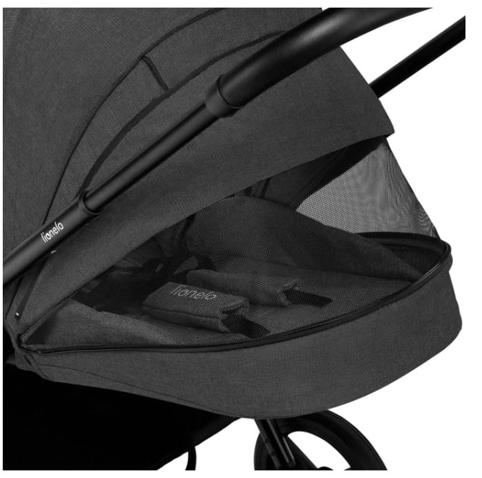 Универсальная коляска 2 в 1 Lionelo Mika Grey Graphite, темно-серая (LO-MIKA 2IN1 GREY GRAPHITE) - фото 10