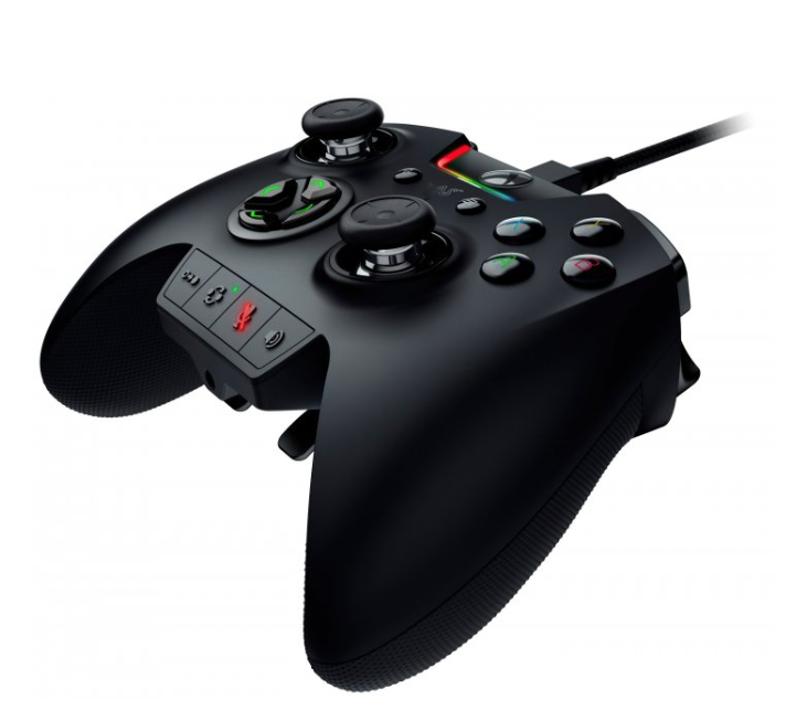 Дротовий геймпад Razer Wolverine Ultimate Xbox One Controller RGB, чорний (RZ06-02250100-R3M1) - фото 5