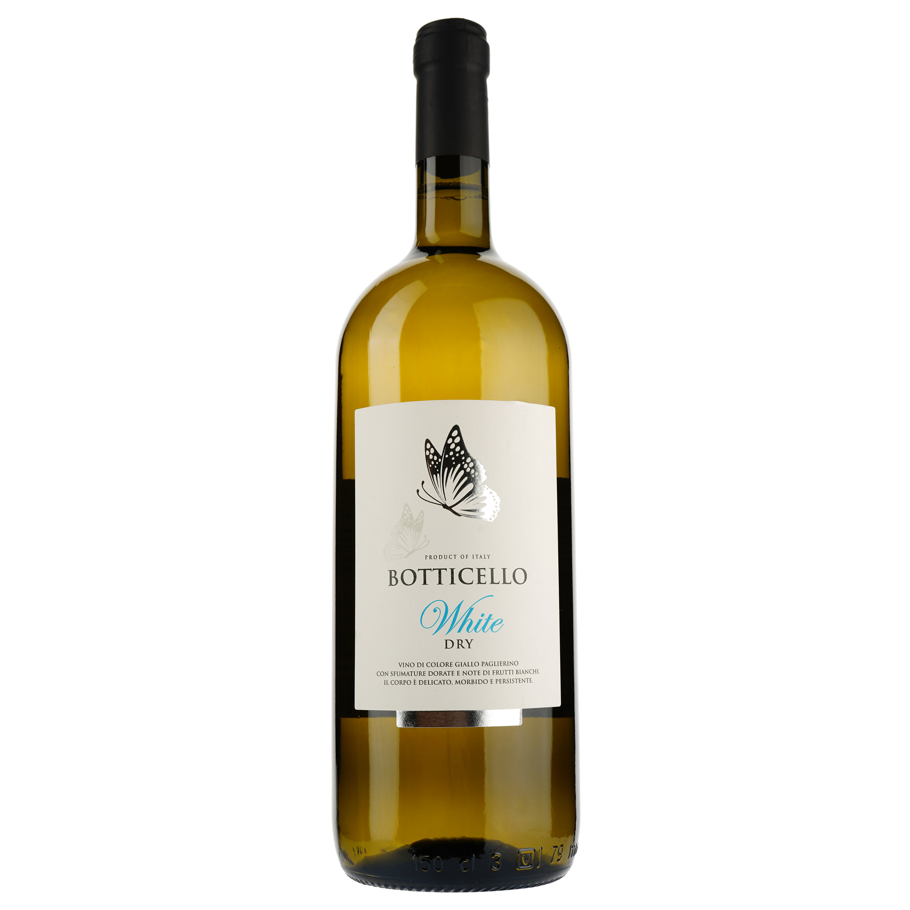 Вино Botticello, біле, сухе, 1,5 л (886443) - фото 1