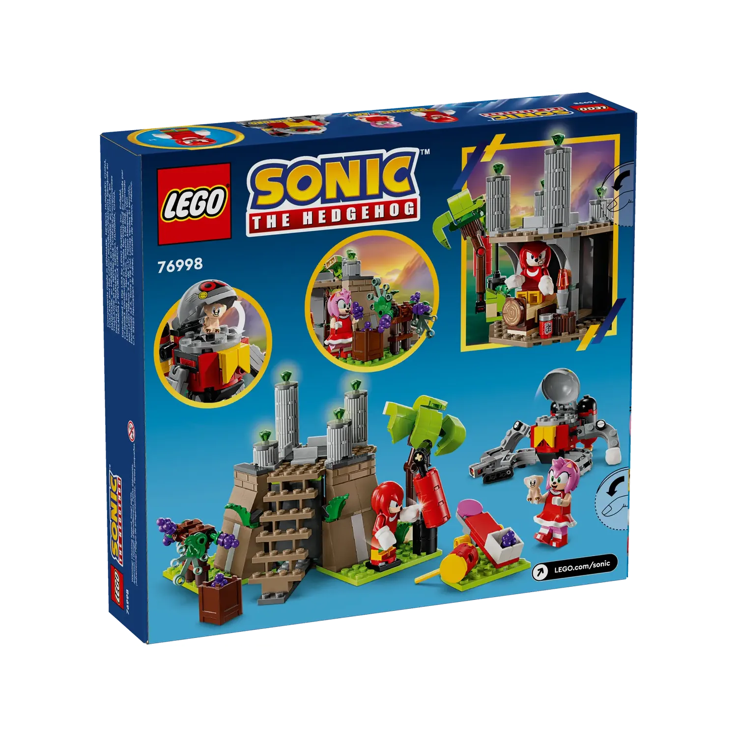 Конструктор LEGO Sonic The Hedgehog Наклз і вівтар майстра Смарагда 325 деталей (76998) - фото 11