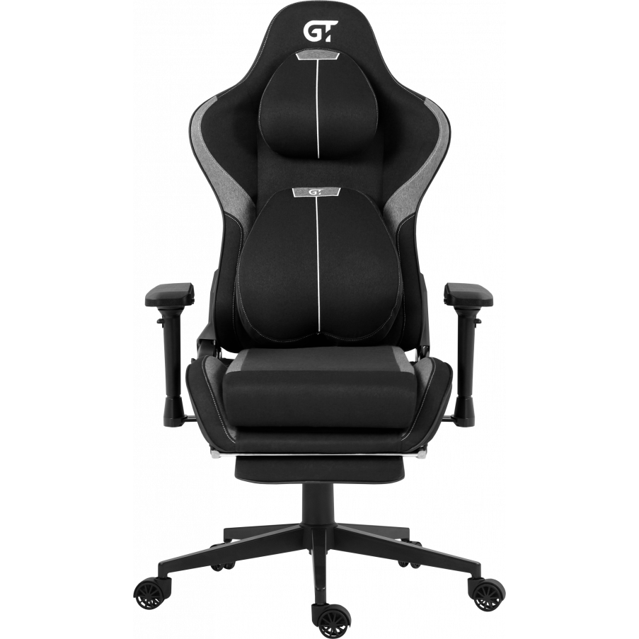 Геймерське крісло GT Racer X-2308 Fabric Blac)/Gray (X-2308 Fabric Black/Gray) - фото 10