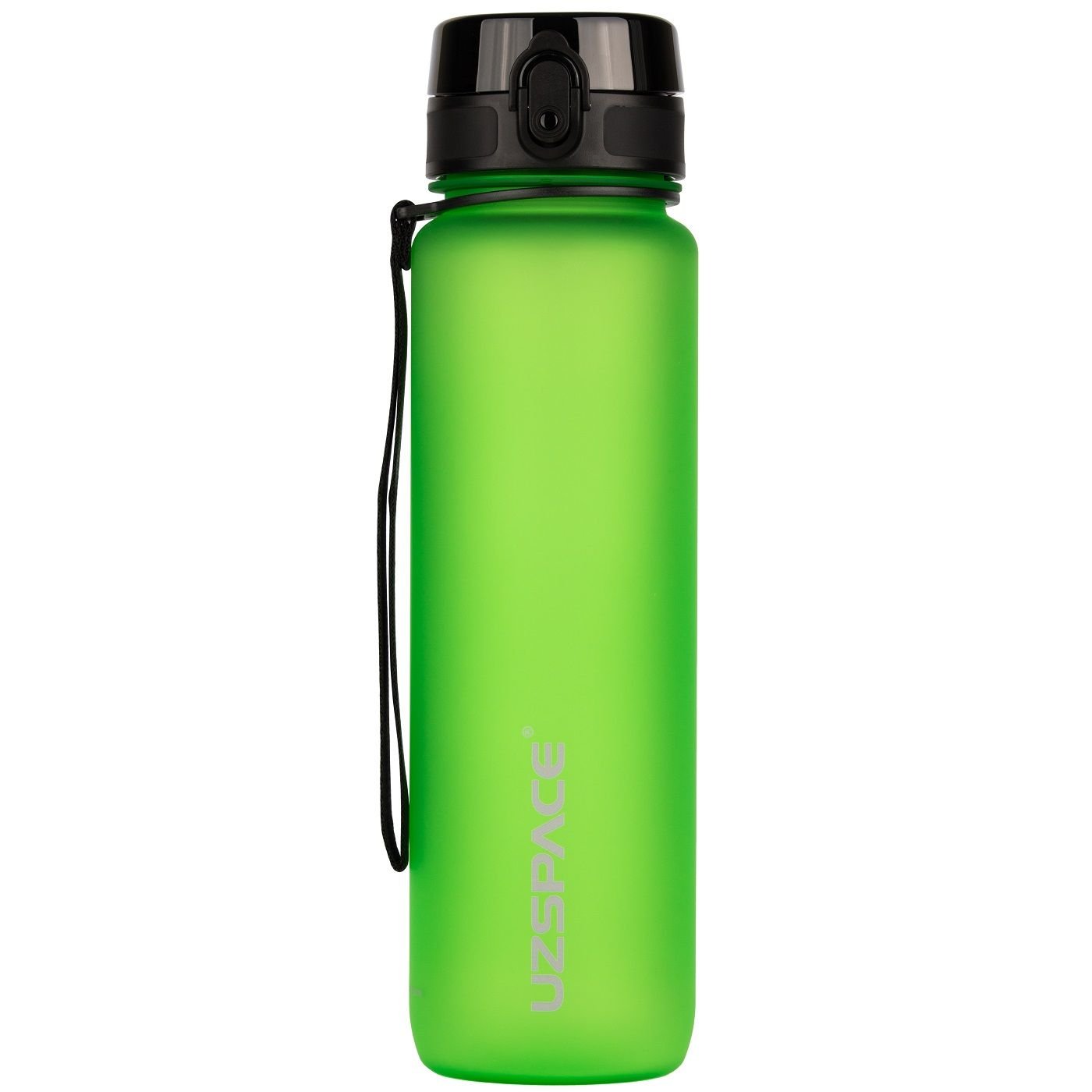 Пляшка для води UZspace Colorful Frosted, 1 л, свіжо-зелений (3038) - фото 1