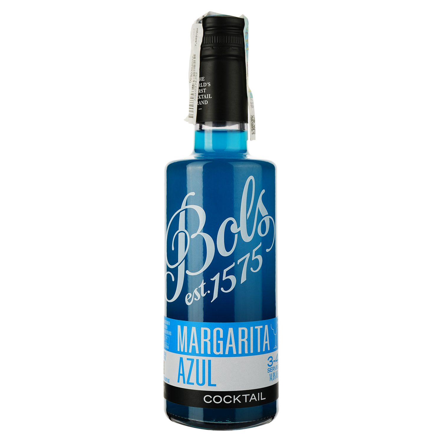 Лікер Bols Margarita Azul 14.9% 0.375 л - фото 1
