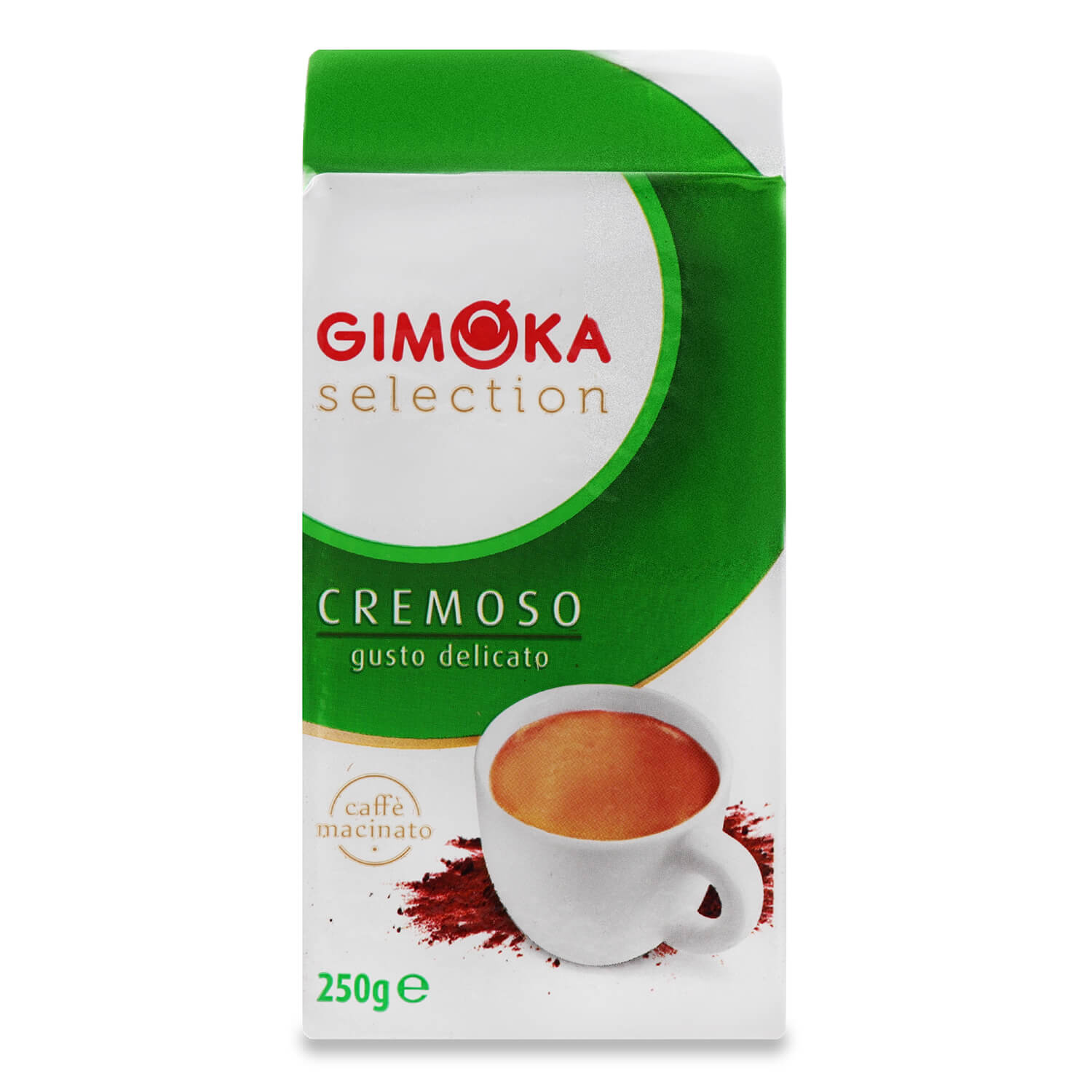 Кава мелена Gimoka Macinato Cremoso, смажений, 250 г (800086) - фото 1