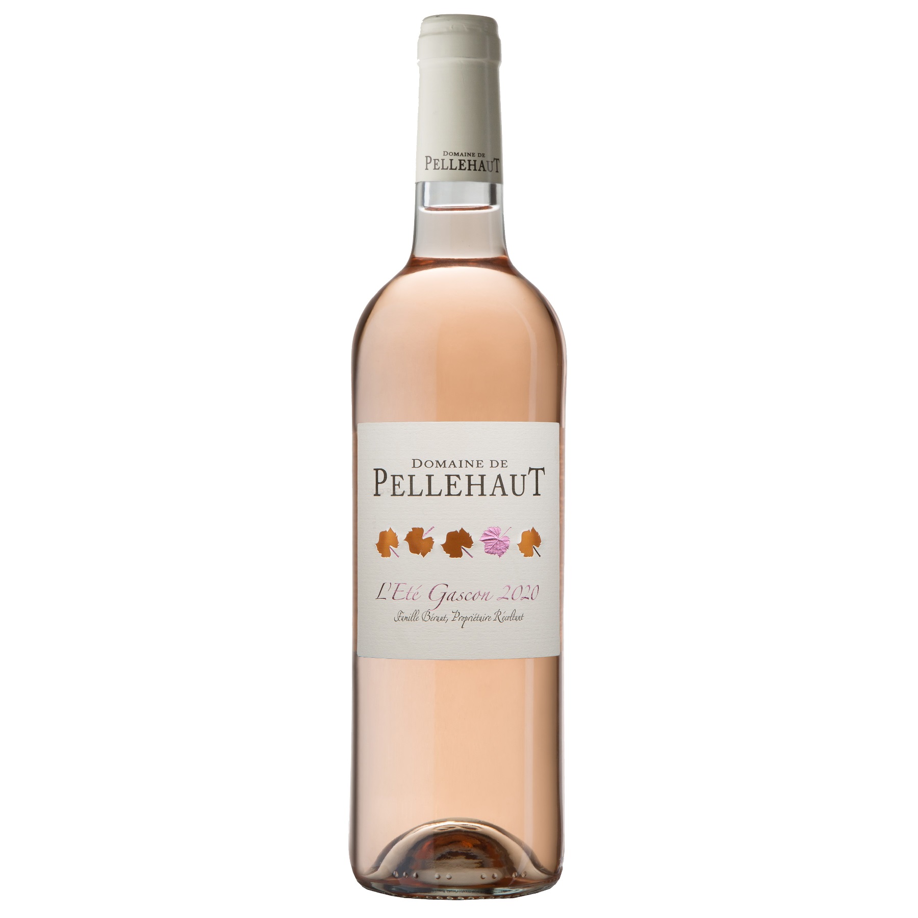 Вино Domaine de Pellehaut l'Ete Gascon Rose 2020, рожеве, напівсолодке, 0,75 л - фото 1
