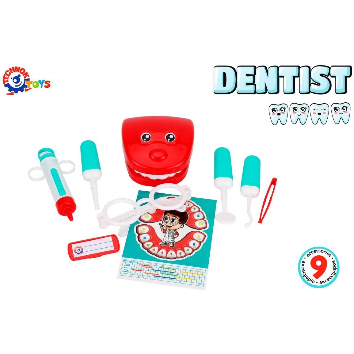 Игровой набор ТехноК Набор стоматолога (6641) - фото 2
