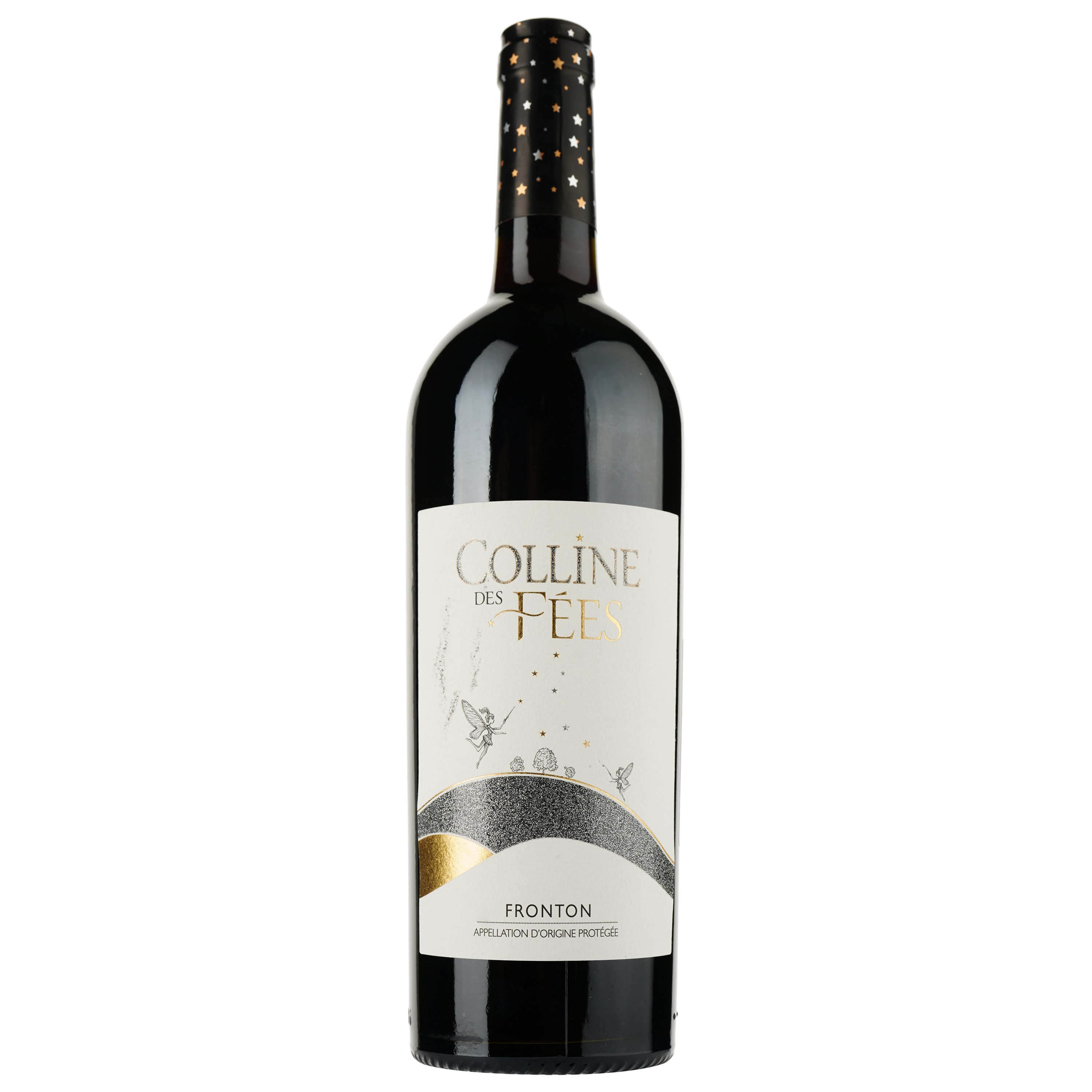 Вино Colline Des Fees Rouge 2021 AOP Fronton, красное, сухое, 0.75 л - фото 1