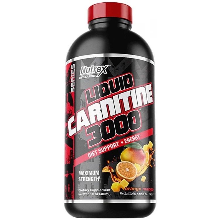 Л-карнітин Nutrex Research Liquid Carnitine 3000 мг Апельсин Манго 480 мл - фото 1