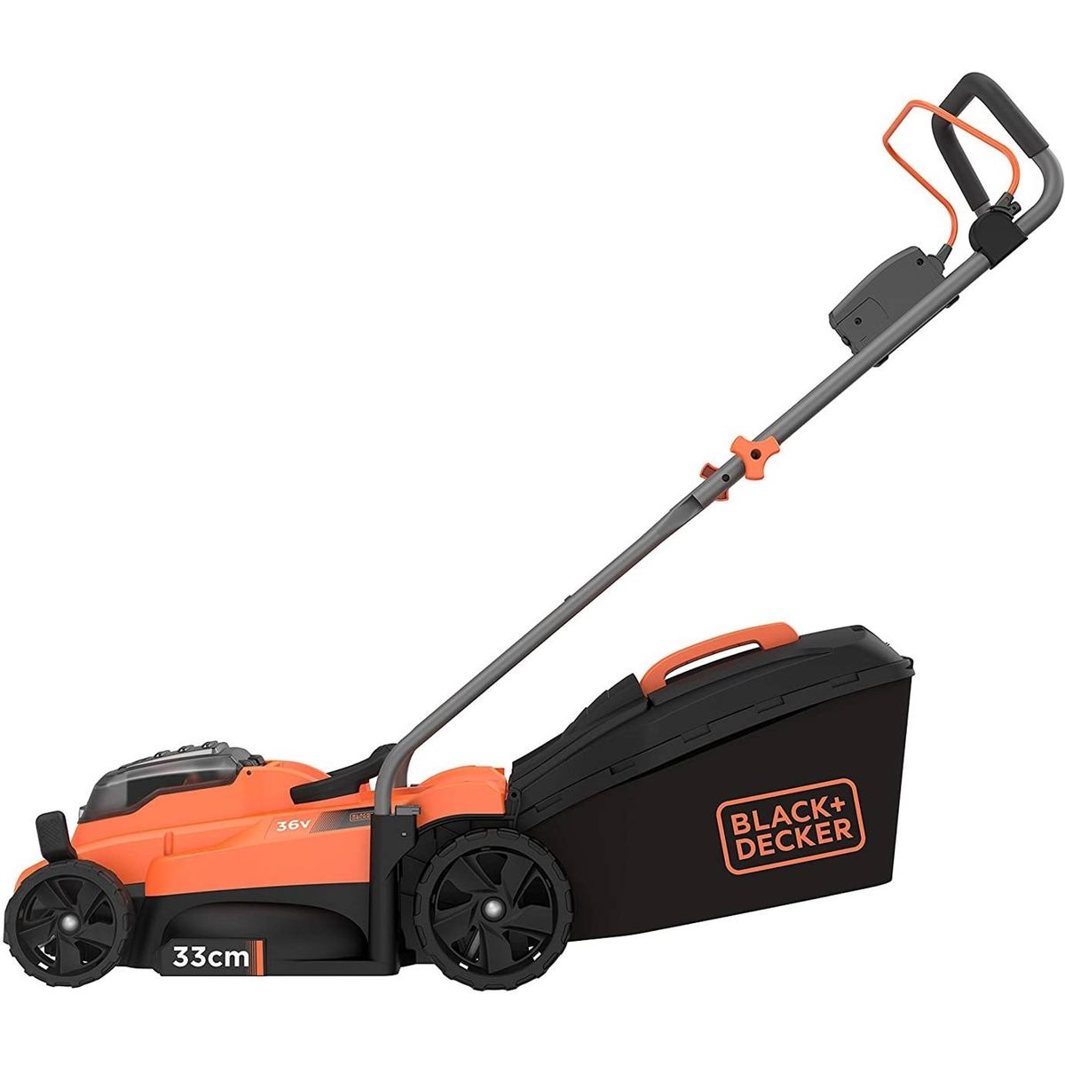 Газонокосилка Black+Decker аккумуляторная (BCMW3336L1-QW) - фото 2