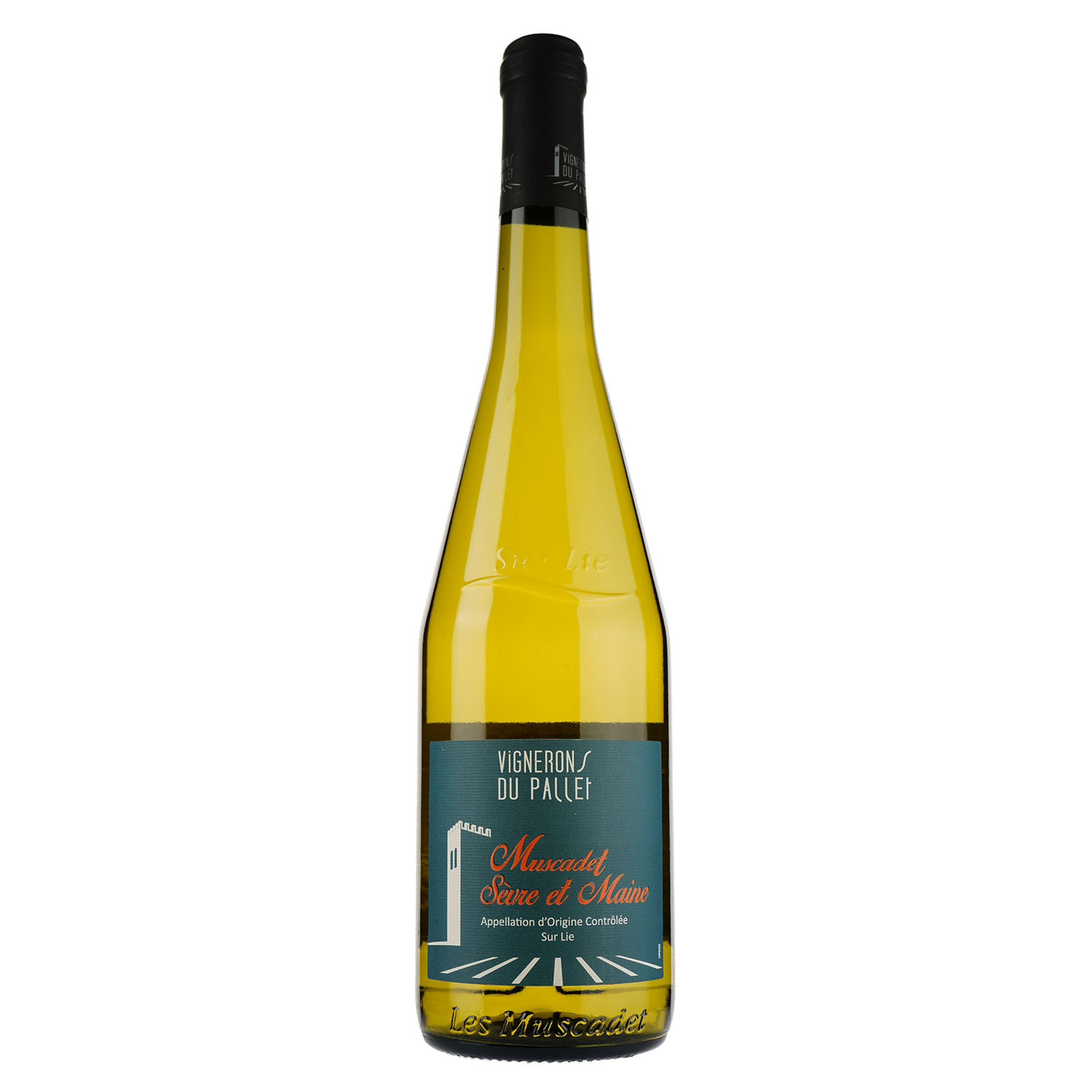 Вино Vignerons du Pallet Muscadet Sevre et Maine, белое, сухое, 0,75 л - фото 1