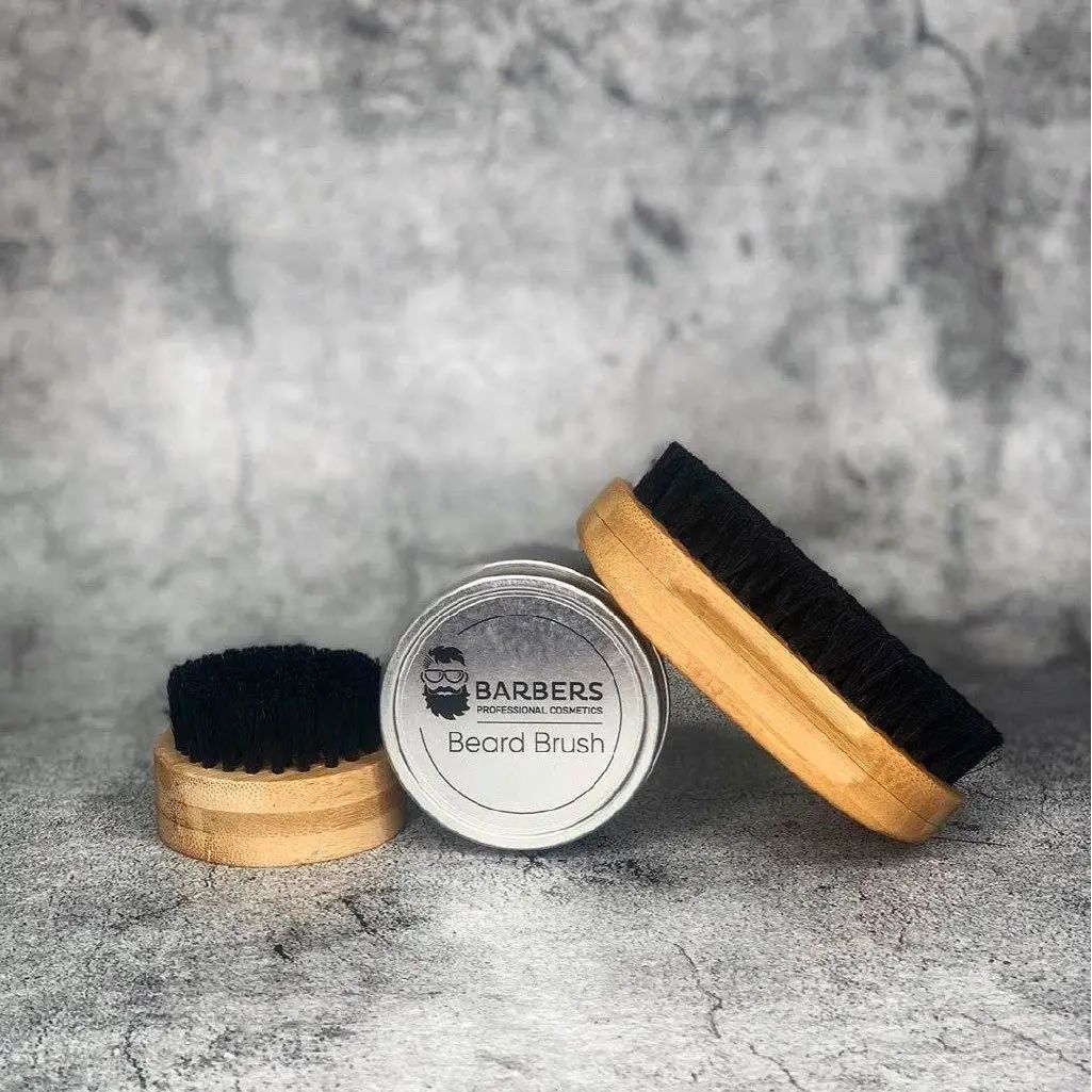 Щітка для бороди Barbers Round Beard Brush - фото 6