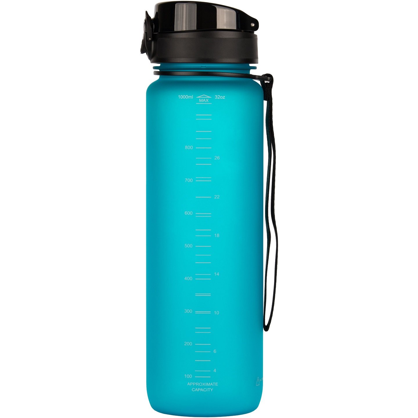 Пляшка для води UZspace Colorful Frosted, 500 мл, яскраво-блакитний (3026) - фото 2
