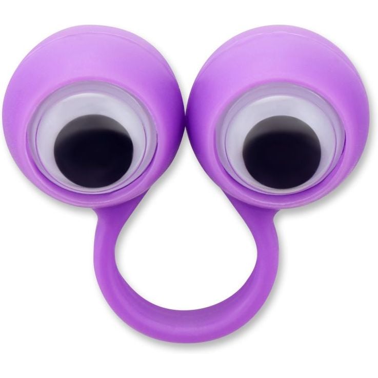 Іграшка дитяча пальчикова очі D1 Offtop, фіолетовий (833857) - фото 1