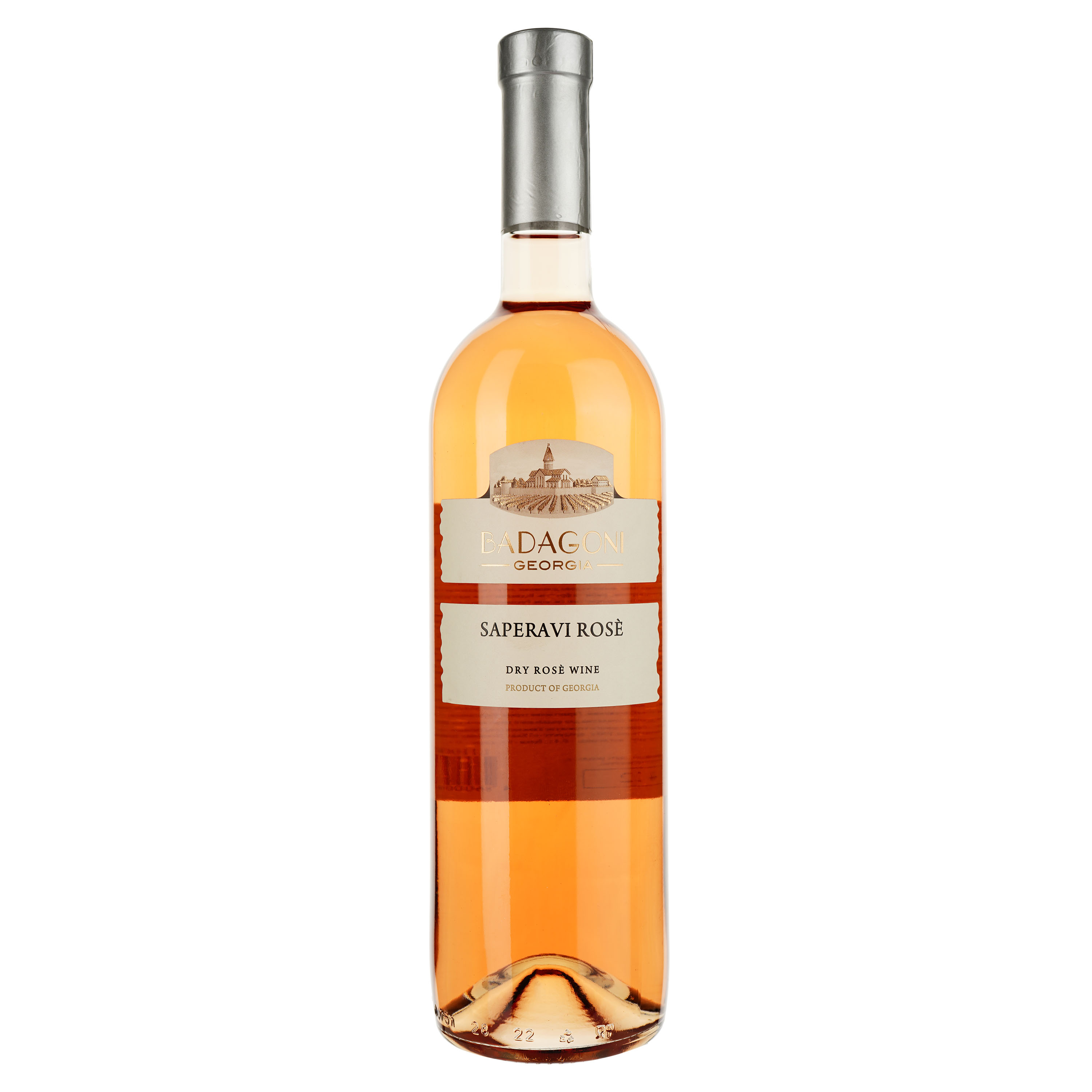 Вино Badagoni Saperavi Rose, 12%, 0,75 л (AU4P012) - фото 1