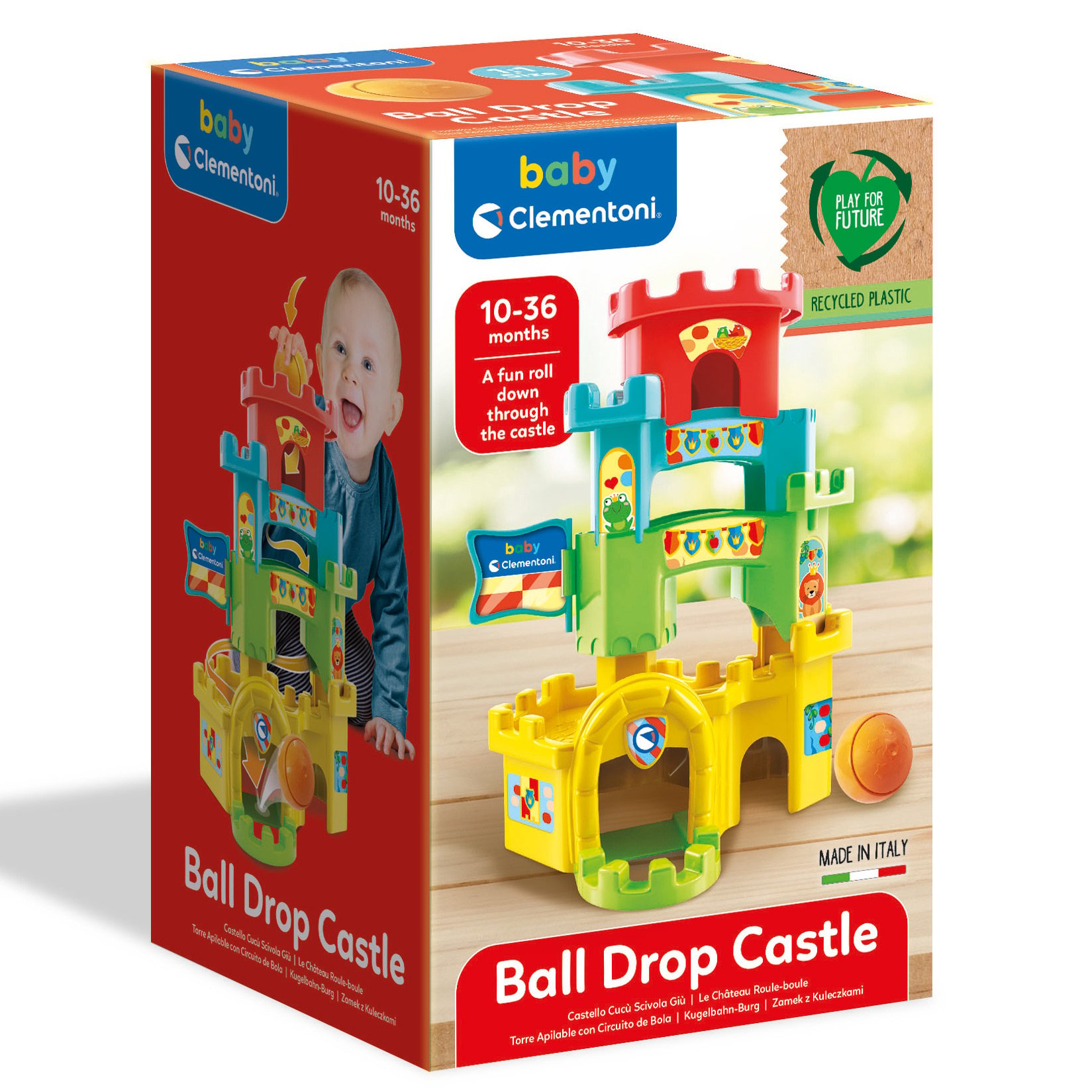 Игровой развивающий центр Baby Clementoni Ball Drop Castle (17226) - фото 5