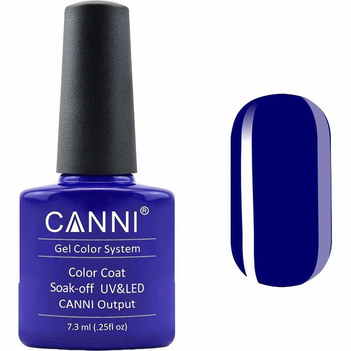 Гель-лак Canni Color Coat Soak-off UV&LED 103 королівський синій 7.3 мл - фото 1