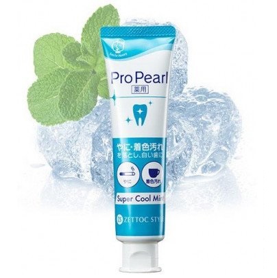 Зубная паста Zettoc Pro Pearl Cool Mint, с экстрактом мяты, 100 г (4582118954308) - фото 3