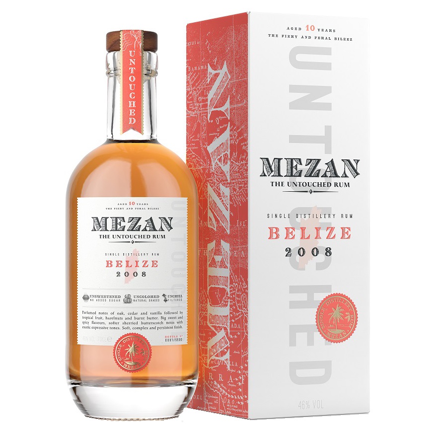 Ром Mezan Belize 2008, 46%, 0,7 л - фото 1