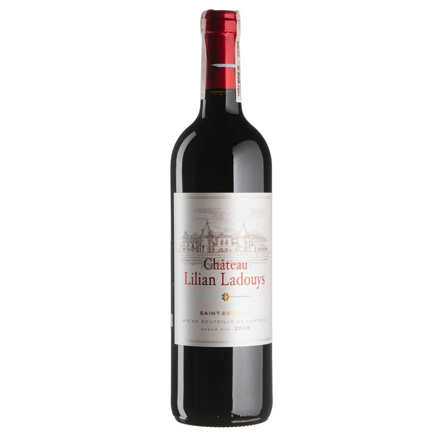 Вино Chateau Lilian Ladouys 2016, красное, сухое, 0,75 л (43259) - фото 1